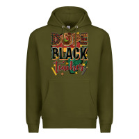 Army Green dope black teacher Premium Hoodie - texasbilliewilder