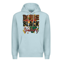 Blue Mist dope black teacher Premium Hoodie - texasbilliewilder