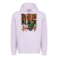 Lilac dope black teacher Premium Hoodie - texasbilliewilder