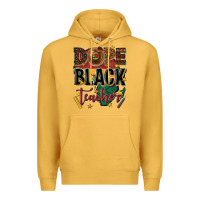 Mustard dope black teacher Premium Hoodie - texasbilliewilder