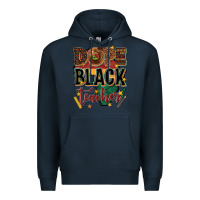 Navy dope black teacher Premium Hoodie - texasbilliewilder