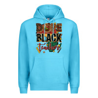 Ocean Blue dope black teacher Premium Hoodie - texasbilliewilder
