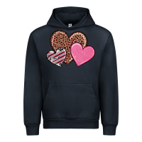 Navy valentine's day hearts Urban Hoodie - RanaPortraitStore