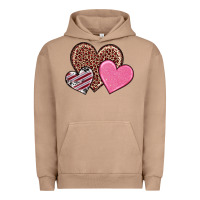 Pigment Burro valentine's day hearts Urban Hoodie - RanaPortraitStore