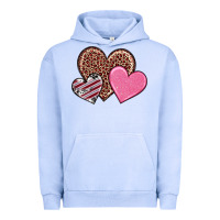 Pigment Grape Ice valentine's day hearts Urban Hoodie - RanaPortraitStore