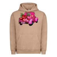 Pigment Burro valentine's day heart cactus truck Urban Hoodie - RanaPortraitStore