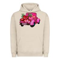 Pigment French Oak valentine's day heart cactus truck Urban Hoodie - RanaPortraitStore