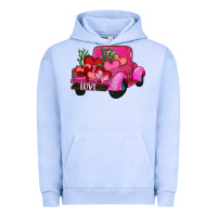 Pigment Grape Ice valentine's day heart cactus truck Urban Hoodie - RanaPortraitStore