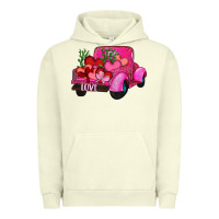 Valentine's Day Heart Cactus Truck Urban Hoodie | Teevron