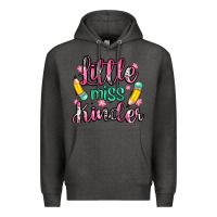 Charcoal Heather little miss kindergarten Premium Hoodie - Zillion Design Studio