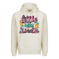 Oatmeal Heather little miss kindergarten Premium Hoodie - Zillion Design Studio