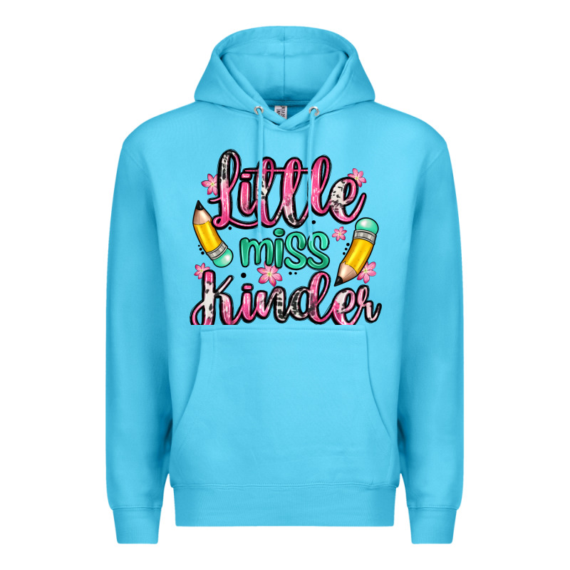 Little Miss Kindergarten Premium Hoodie by Zillion Design Studio | Teevron