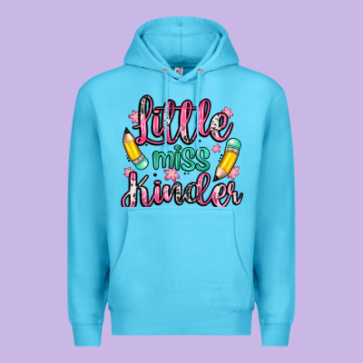 Little Miss Kindergarten Premium Hoodie Designed By Zillion Design Studio