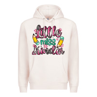 Pale Pink little miss kindergarten Premium Hoodie - Zillion Design Studio