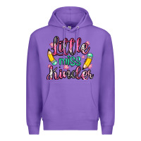 Purple little miss kindergarten Premium Hoodie - Zillion Design Studio