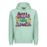Seafoam little miss kindergarten Premium Hoodie - Zillion Design Studio