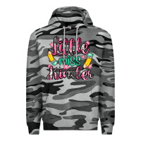 Slate Camo little miss kindergarten Premium Hoodie - Zillion Design Studio