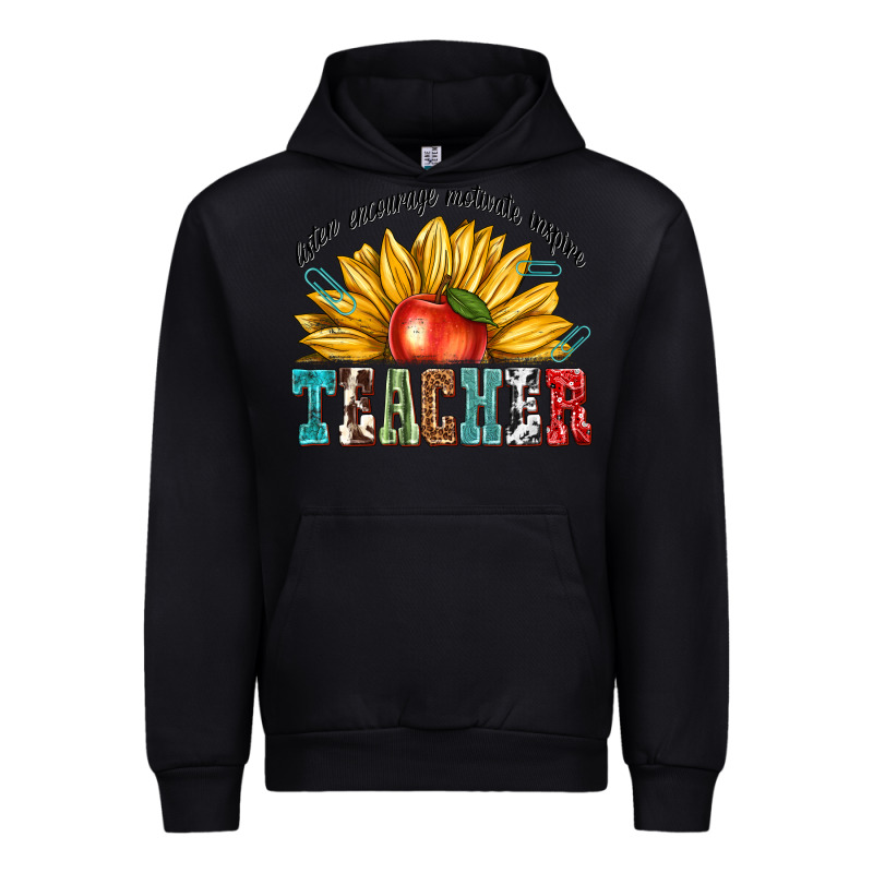 Teacher With Sunflower Urban Hoodie by texasbilliewilder | Teevron