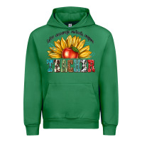 Emerald teacher with sunflower Urban Hoodie - texasbilliewilder