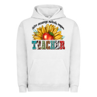 Pigment Lunar Rock teacher with sunflower Urban Hoodie - texasbilliewilder
