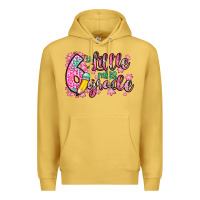 Antique Gold little miss 6th grade Premium Hoodie - Zillion Design Studio