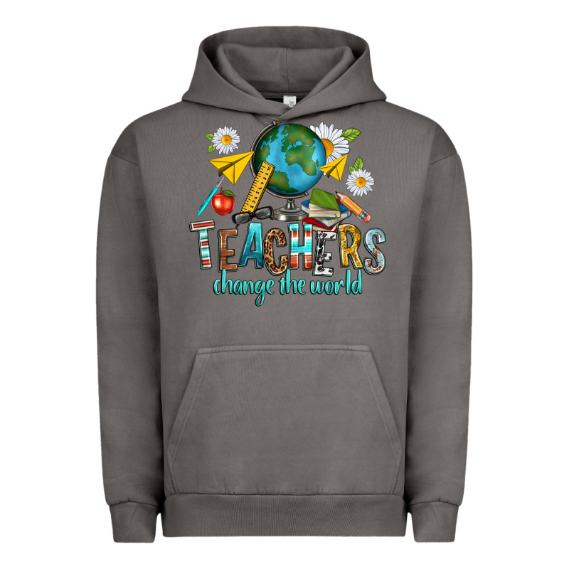 Teachers Change The World Urban Hoodie by texasbilliewilder | Teevron