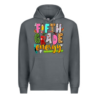 Rock fifth grade energy Premium Hoodie - texasbilliewilder