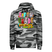 Slate Camo fifth grade energy Premium Hoodie - texasbilliewilder