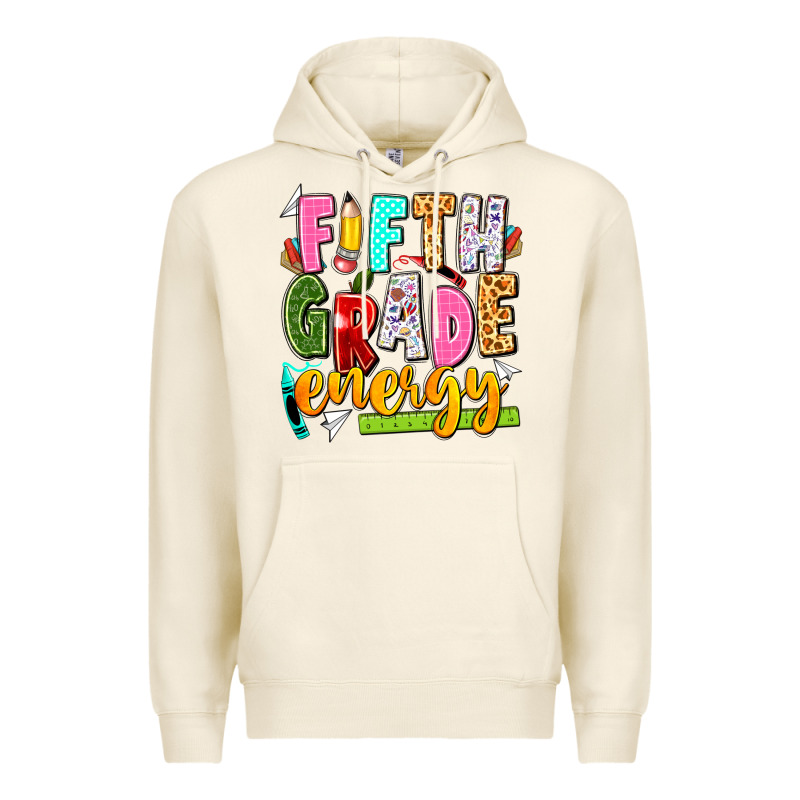 Fifth Grade Energy Premium Hoodie by texasbilliewilder | Teevron