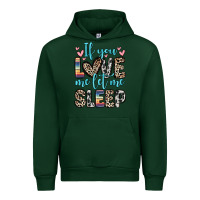 Forest Green if you love me let me sleep Urban Hoodie - Zillion Design Studio