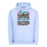 Pigment Grape Ice if you love me let me sleep Urban Hoodie - Zillion Design Studio