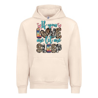 Sandshell if you love me let me sleep Urban Hoodie - Zillion Design Studio