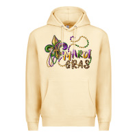 Pina Colada mardi gras fleur de lis and beads Premium Hoodie - RanaPortraitStore