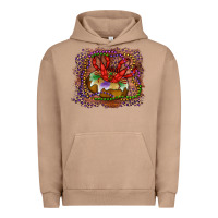 Mardi Gras King Cake Crawfish Urban Hoodie | Teevron