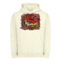 Pigment Pistachio Mardi gras king cake crawfish Urban Hoodie - RanaPortraitStore