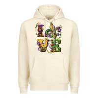 Sandshell love fleur de lis Premium Hoodie - RanaPortraitStore