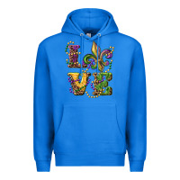 True Royal love fleur de lis Premium Hoodie - RanaPortraitStore