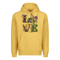 Antique Gold love fleur de lis Premium Hoodie - RanaPortraitStore