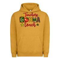 Pigment Peanut Butter teachers gonna teach Urban Hoodie - texasbilliewilder