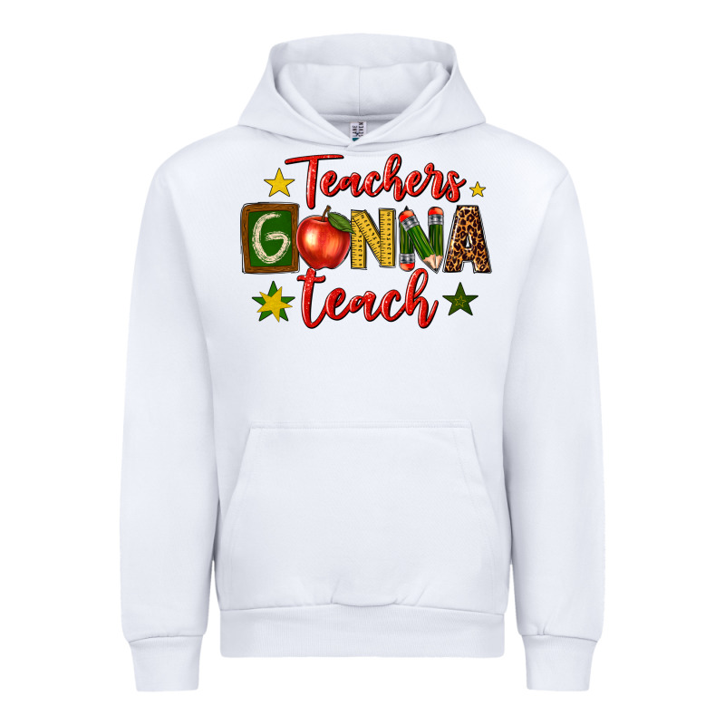 Teachers Gonna Teach Urban Hoodie by texasbilliewilder | Teevron