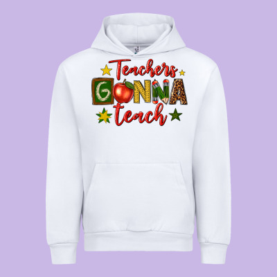 Urban Hoodie teachers gonna teach