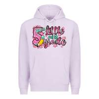Lilac little miss 5th grade Premium Hoodie - Zillion Design Studio