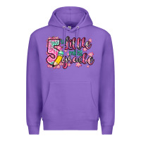 Purple little miss 5th grade Premium Hoodie - Zillion Design Studio