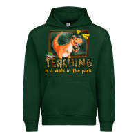 Forest Green teaching is a walk in the park Urban Hoodie - texasbilliewilder