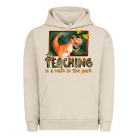 Pigment French Oak teaching is a walk in the park Urban Hoodie - texasbilliewilder
