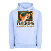 Pigment Grape Ice teaching is a walk in the park Urban Hoodie - texasbilliewilder