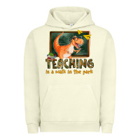 Pigment Pistachio teaching is a walk in the park Urban Hoodie - texasbilliewilder