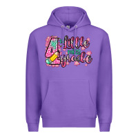 Purple little miss 4th grade Premium Hoodie - Zillion Design Studio