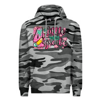 Slate Camo little miss 4th grade Premium Hoodie - Zillion Design Studio