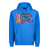 True Royal little miss 4th grade Premium Hoodie - Zillion Design Studio